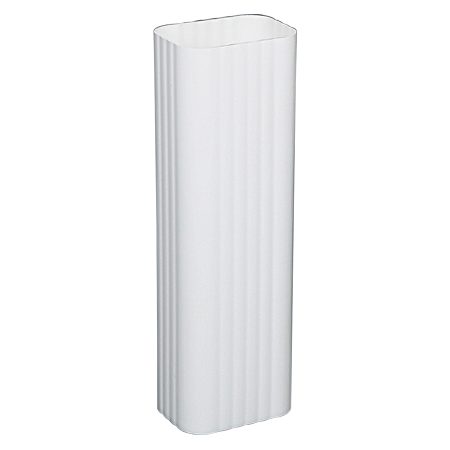 10 ft. Downspout - White