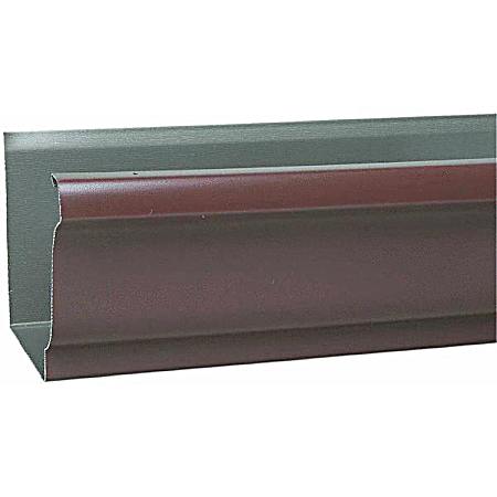 5 In. X 10 Ft. Brown Gutter