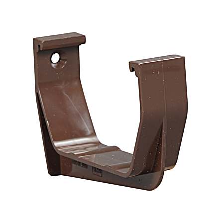5 in Brown Vinyl Contemporary Gutter Hook Extensions