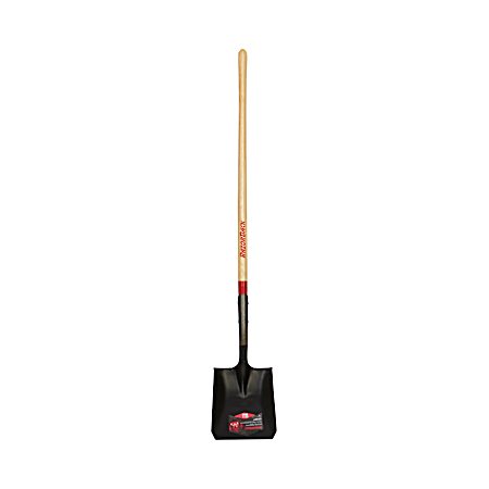 Ash Handle Square Point Shovel
