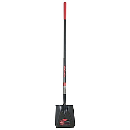 Square Point Shovel w/ Fiberglass Handle