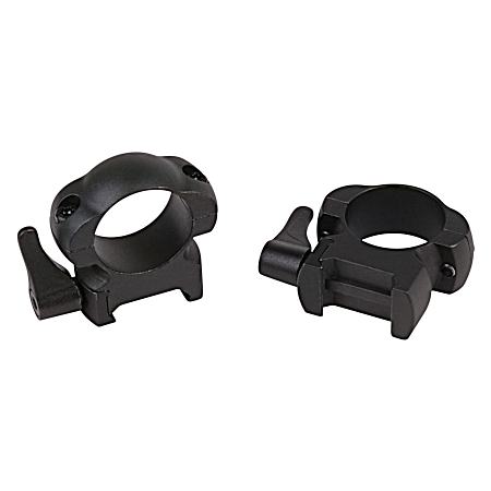 Lever Lok Top Mount Rings - 1 In./High/Matte