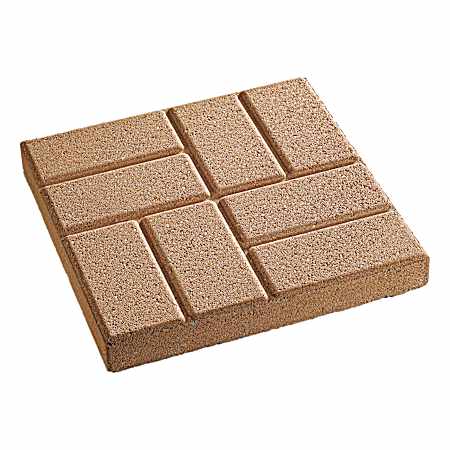 16 in Copper Brickface Patio Stone