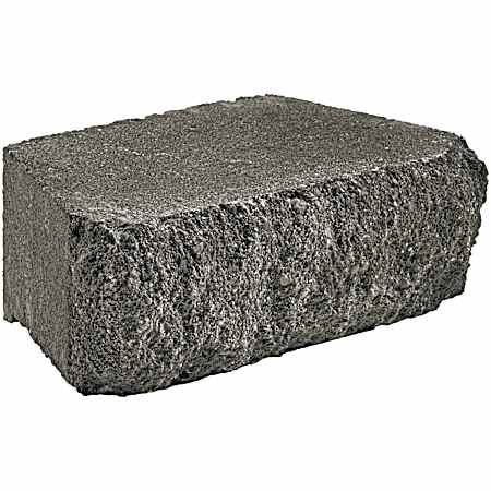 Carlton Stone Retaining Wall Block - Charcoal