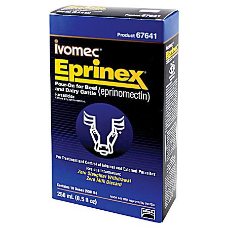 Eprinex Pour-On Cattle Dewormer - 250 mL