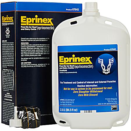 2.5 Liter Eprinex Pour-On Cattle Dewormer