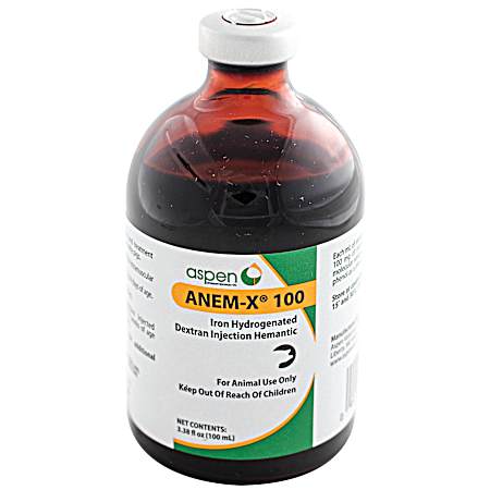 Anem-X Iron Hydrogenated Dextran - 100 mL