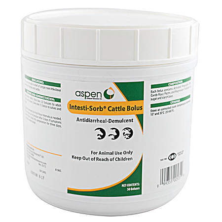 Intesti-Sorb Cattle - 50 Boluses