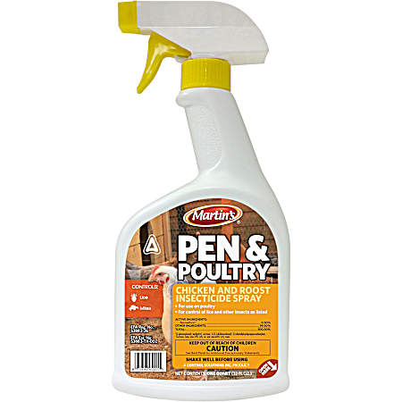 Pen & Poultry Chicken & Roost Insecticide Spray - 32 oz