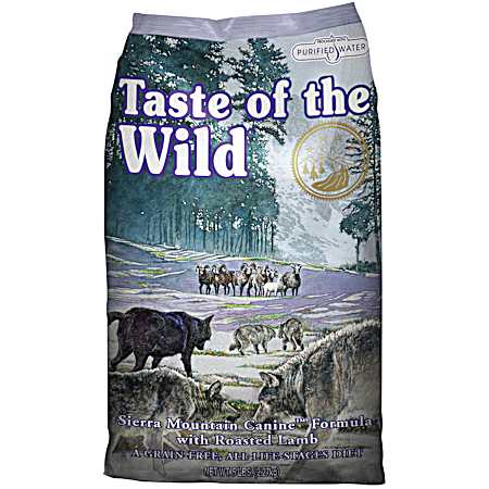 Sierra Mountain All Lifestages Grain-Free Roasted Lamb Dry Dog Food