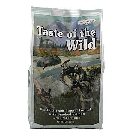 Pacific Stream Puppy Grain-Free Smoked Salmon Dry Dog Food