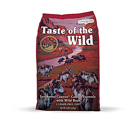 Southwest Canyon All Lifestages Grain-Free Wild Boar Dry Dog Food