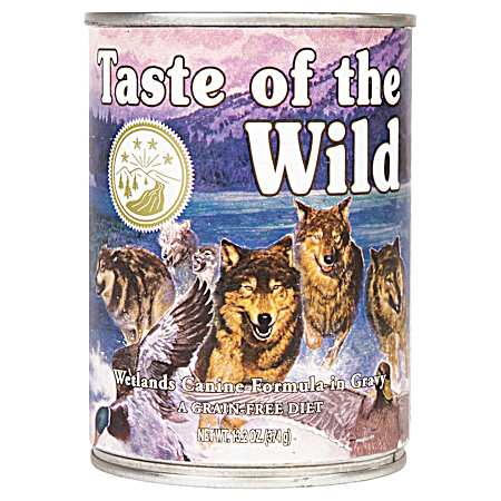 Wetlands Fowl w/ Gravy Wet Dog Food