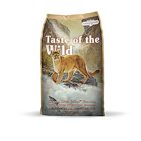 Canyon River All Lifestages Grain-Free Trout & Smoked Salmon Dry Cat Food