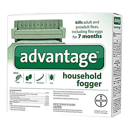 Household Flea & Tick Fogger - 3 Pk