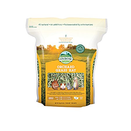 Orchard Grass Hay for Rabbits, Guinea Pigs, Chinchillas & Other Small Pets