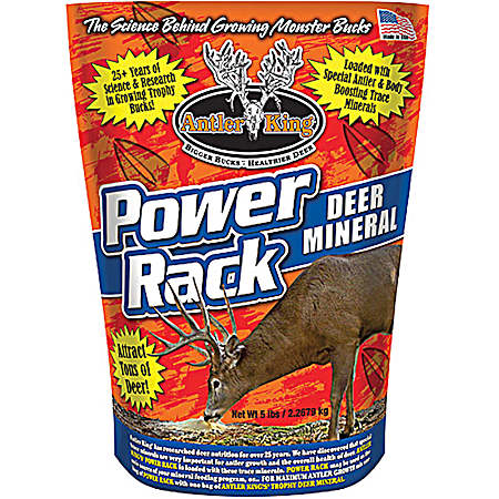 Power Rack 5 lb Dry Deer Mineral Supplement