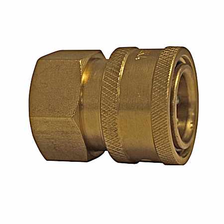 3/8 in Quick-Disconnect Socket x 3/8 in FPT Pressure Washer Adapter