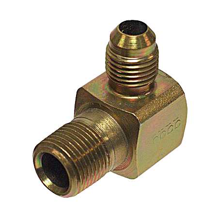 Hydraulic Adapter - 6MJ x 6MP 90-Degree