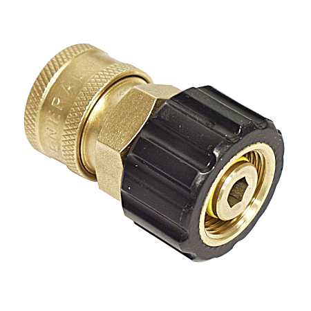 3/8 in Quick-Disconnect Socket X Female Metric Pressure Washer Adapter