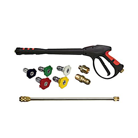 4000 PSI Metric Replacement Pressure Washer Gun Kit