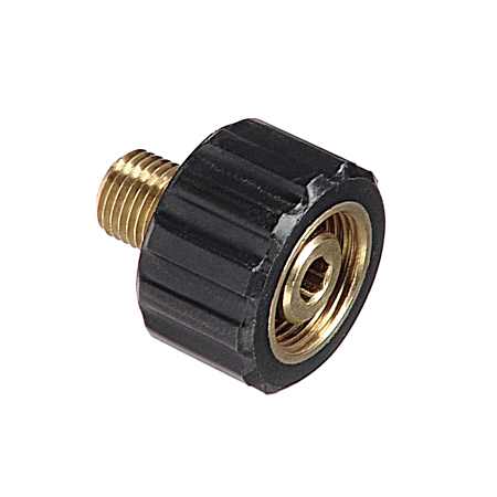 3/8 in Male Pipe Thread x Female Metric Pressure Washer Adapter