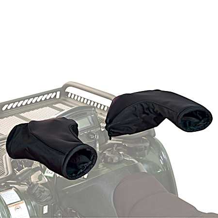Geartector Black Cold Weather Handlebar Mitts