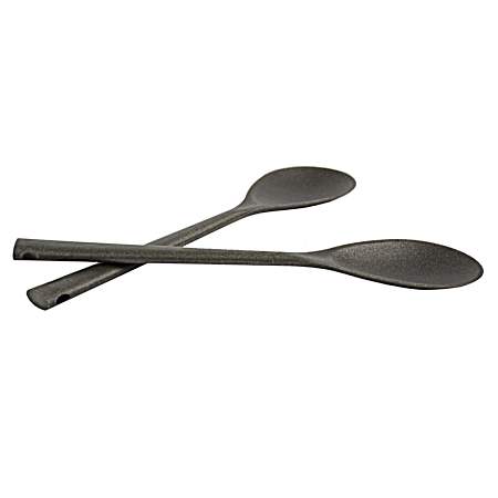 Black Polyglass Serving Spoons Set - 2 pk