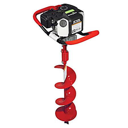 E43 1-Man Earth Auger Powerhead w/ 8 in Auger