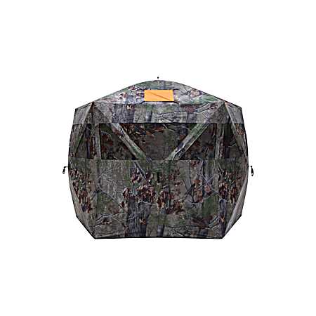 Bloodtrail Backwoods Camo Feather Five Blind