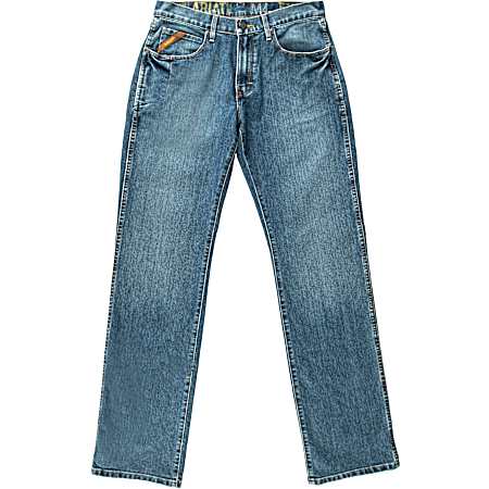 Men's Rebar M4 Carbine Low Rise Boot Cut Denim Jeans