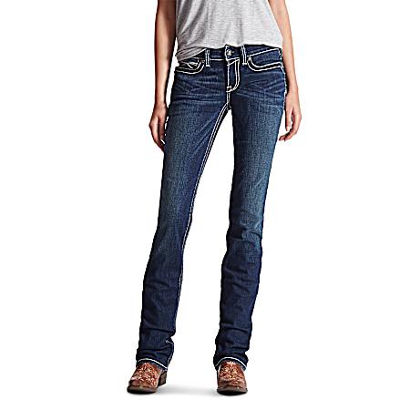 Women's R.E.A.L. Ocean Mid-Rise Straight Leg Jeans