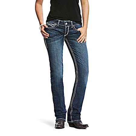 Women's R.E.A.L. Dresden Mid Rise Straight Jeans
