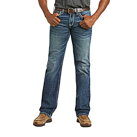 Men's M7 Rocker Stretch Coltrane Silverton Stackable Straight Leg Jeans