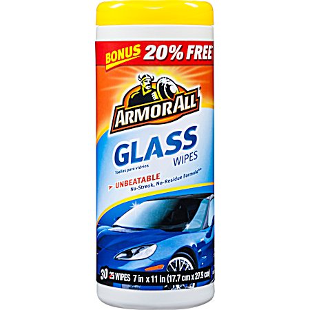 Glass Wipes - 30 Ct