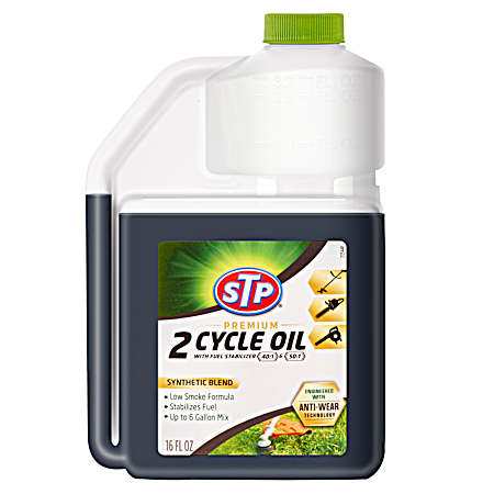 Synthetic Blend  2-Cycle Oil w/ Fuel Stabilizer