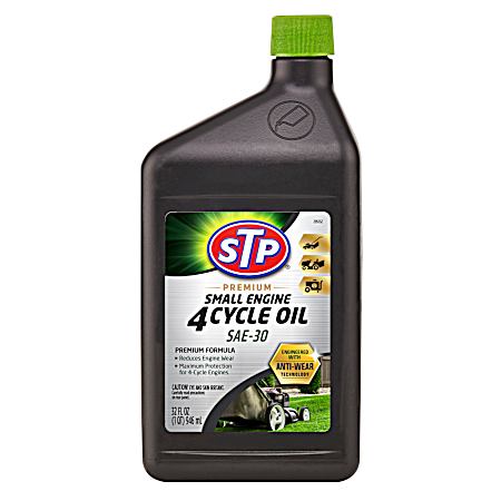 Premium SAE-30 4-Cycle Small Engine Oil - 32 Oz.
