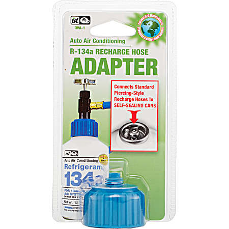 R-134a Automotive Air Conditioning Recharge Hose Adapter