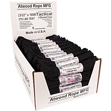Tactical Cord 100 Ft. - Black