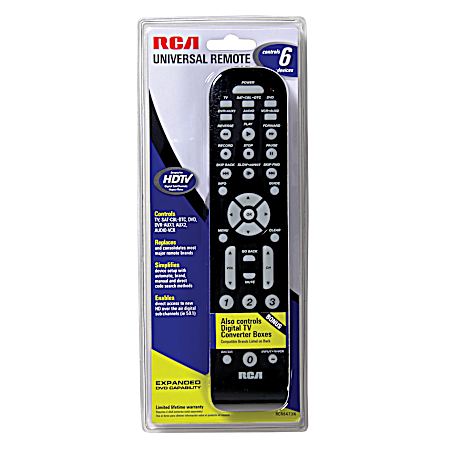 6-Device Universal Remote