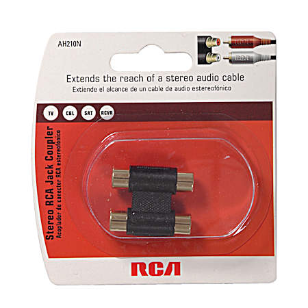 Stereo RCA Jack Coupler