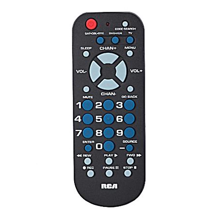 3 Device Palm Size Universal Remote