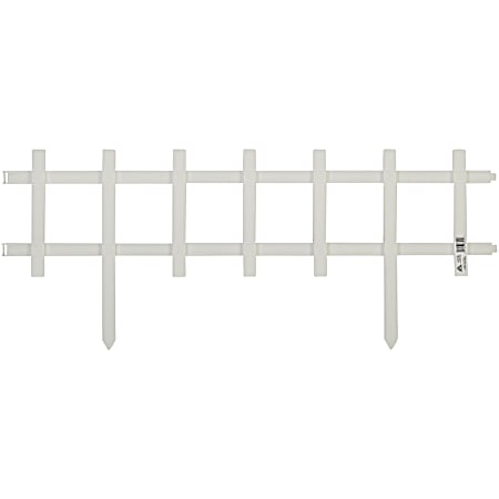 33-in White Cape Cod Fence