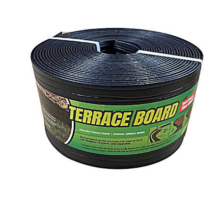 5 in x 40 ft Black Terrace Board