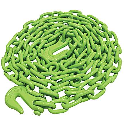 14 ft Green Heavy-Duty 5/16 in Log Chain