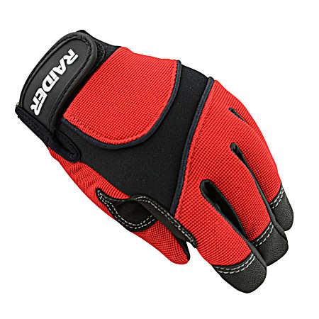 Youth Red MX Gloves