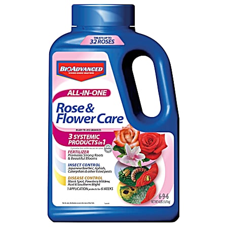 4 lb All-in-One Rose & Flower Care Granules