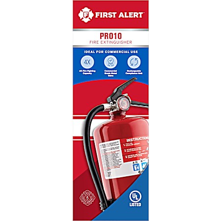 PRO 10 Rechargeable Commercial Fire Extinguisher