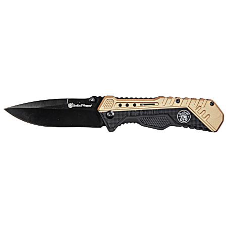 SWSA11CP Assisted Opening Liner Lock Folding Pocket Knife