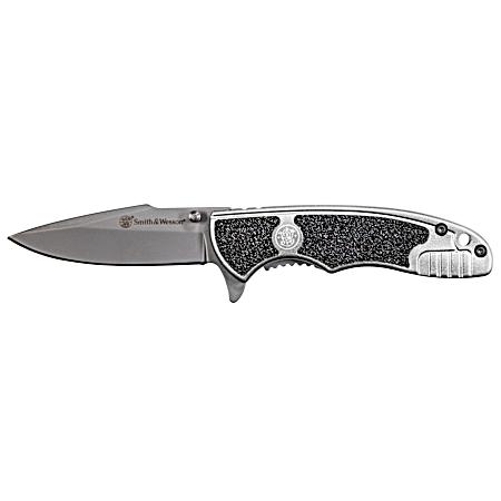 Victory Bead Blasted Flipper Folding Pocket Knife